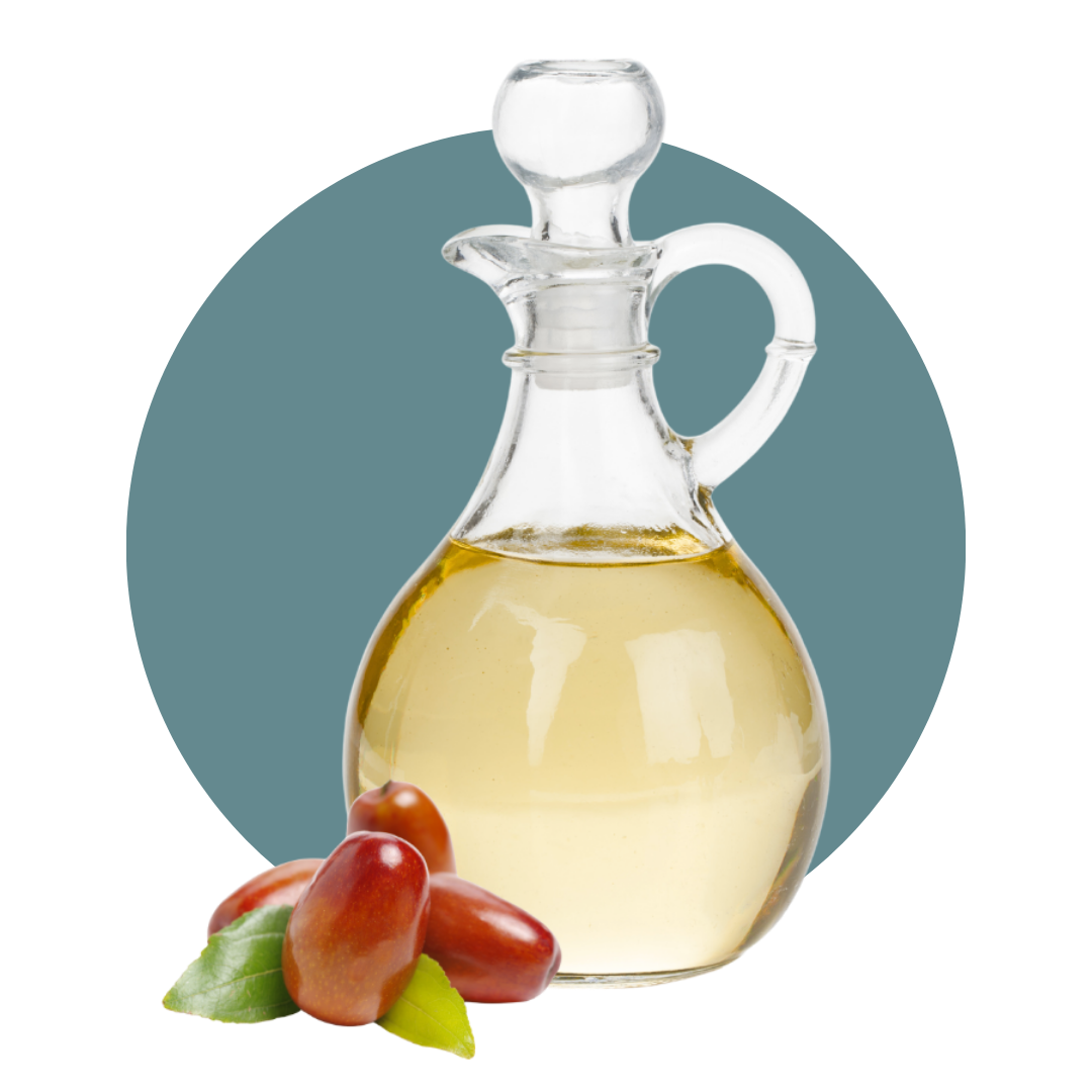 Close-up of raw honey and clean, natural ingredients used in Jwaenn's formula.